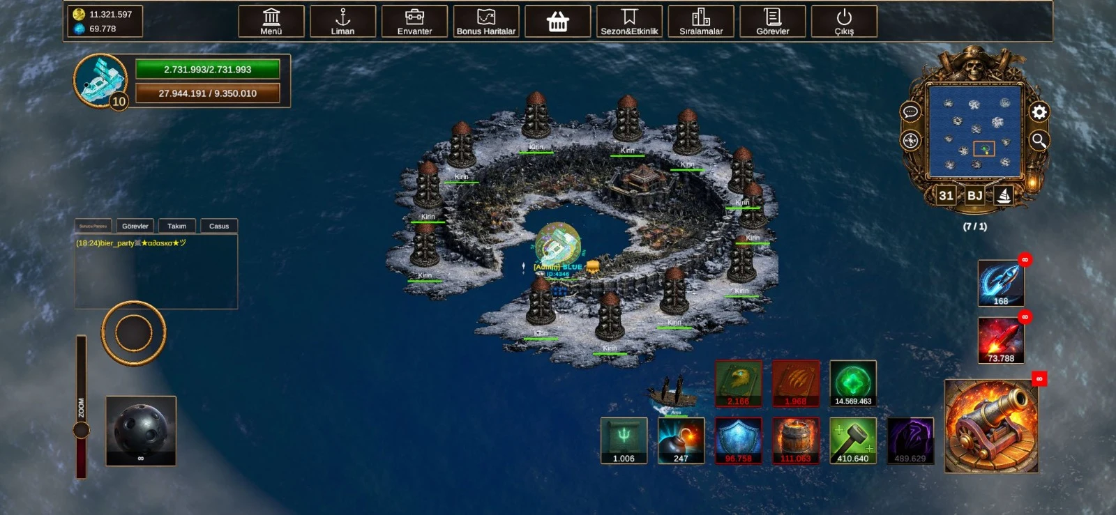 King Of The Pirates screenshot