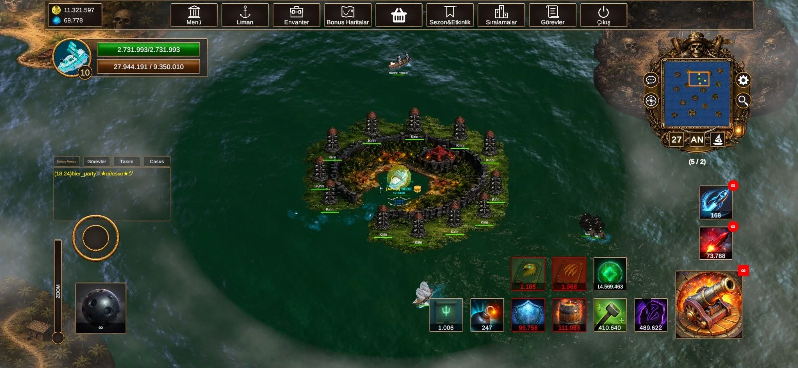 King Of The Pirates screenshot